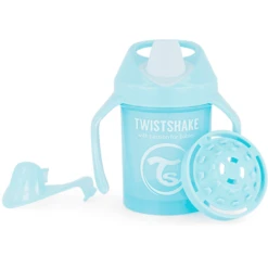 Twistshake Twist Shake Drinkbeker Mini Cup 230ml Pastel L Blauw -Kleintje Luxe twist shake drinkbeker mini cup 230ml pastel l blauw a264460 4