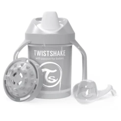 Twistshake Twist Shake Drinkbeker Mini Cup 230ml Pastel L Grijs -Kleintje Luxe twist shake drinkbeker mini cup 230ml pastel l grijs a264467 3