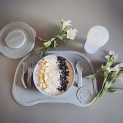 Twistshake TWIST SHAKE Esslern Bestek 6+ Maanden Pastelgrijs -Kleintje Luxe twist shake esslern bestek 6 maanden pastelgrijs a299101 3