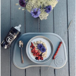 Twistshake TWIST SHAKE Kinderbordje 6+ Maanden Pastelgrijs -Kleintje Luxe twist shake kinderbordje 6 maanden pastelgrijs a299087 3