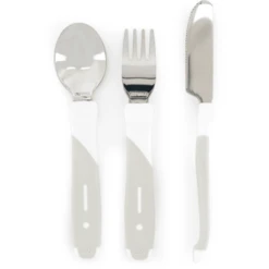 Twistshake TWIST SHAKE Roestvrijstalen Bestek In Wit -Kleintje Luxe twist shake roestvrijstalen bestek in wit a264401 4
