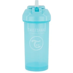 Twistshake TWIST SHAKE Strofles Strobakje 360 Ml 12+ Maanden Pastelblauw -Kleintje Luxe twist shake strofles strobakje 360 ml 12 maanden pastelblauw a298881 4