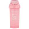 Twistshake TWIST SHAKE Strofles Strobakje 360 Ml 12+ Maanden Pastelroze