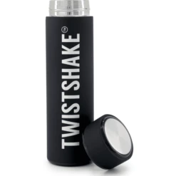 Twistshake TWIST SHAKE Thermo Fles "warm Of Koud" 420 Ml Zwart -Kleintje Luxe twist shake thermo fles warm of koud 420 ml zwart a332307 3