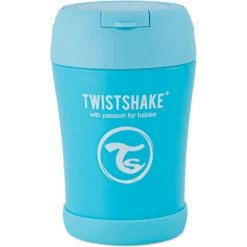 Twistshake TWIST SHAKE Thermos 350 Ml In Pastelblauw -Kleintje Luxe twist shake thermos 350 ml in pastelblauw a310150 3