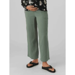 VERO MODA Laurier Krans Zwangerschapsbroek -Kleintje Luxe vero moda laurier krans zwangerschapsbroek a409232 3