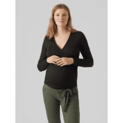 VERO MODA Verpleegkundig Overhemd VMMIVY Black -Kleintje Luxe vero moda verpleegkundig overhemd vmmivy black a408855 2