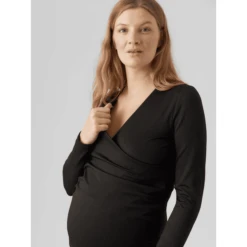 VERO MODA Verpleegkundig Overhemd VMMIVY Black -Kleintje Luxe vero moda verpleegkundig overhemd vmmivy black a408855 4