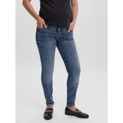 VERO MODA Zwangerschapsjeans VMMSOPHIA Medium Blauw Denim -Kleintje Luxe vero moda zwangerschapsjeans vmmsophia medium blauw denim a393198 4