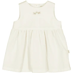 Wheat Jurk Louisa Eierschaal -Kleintje Luxe wheat jurk louisa eierschaal a409183 3