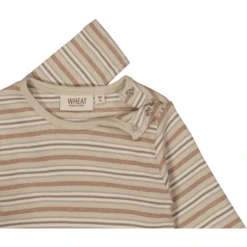 Wheat Shirt Met Lange Mouwen Dusty Stripe -Kleintje Luxe wheat shirt met lange mouwen dusty stripe a409526 2